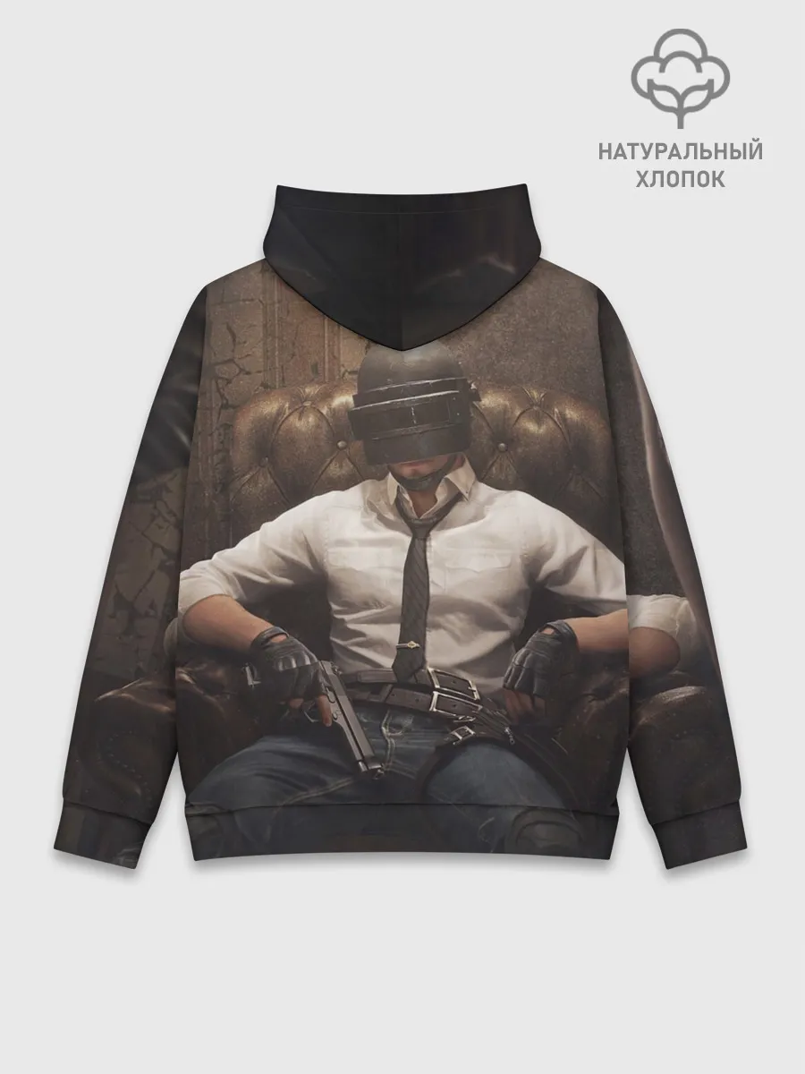 Худи мужской база хлопок / PUBG