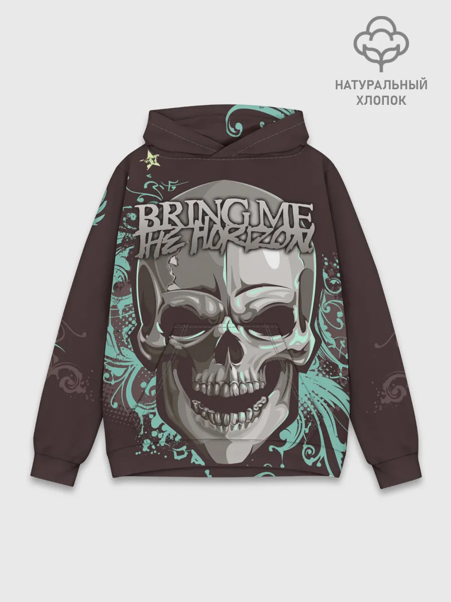 Худи мужской база хлопок / Bring Me the Horizon