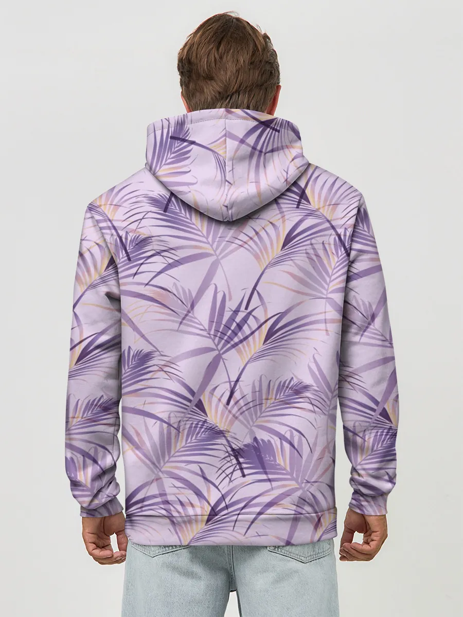 Худи мужской база хлопок / Листья