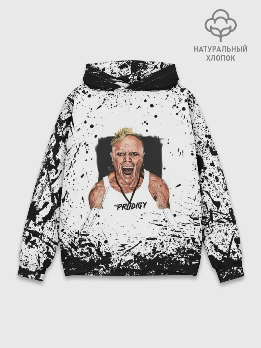 Худи мужской база хлопок / THE PRODIGY | ПРОДИДЖИ