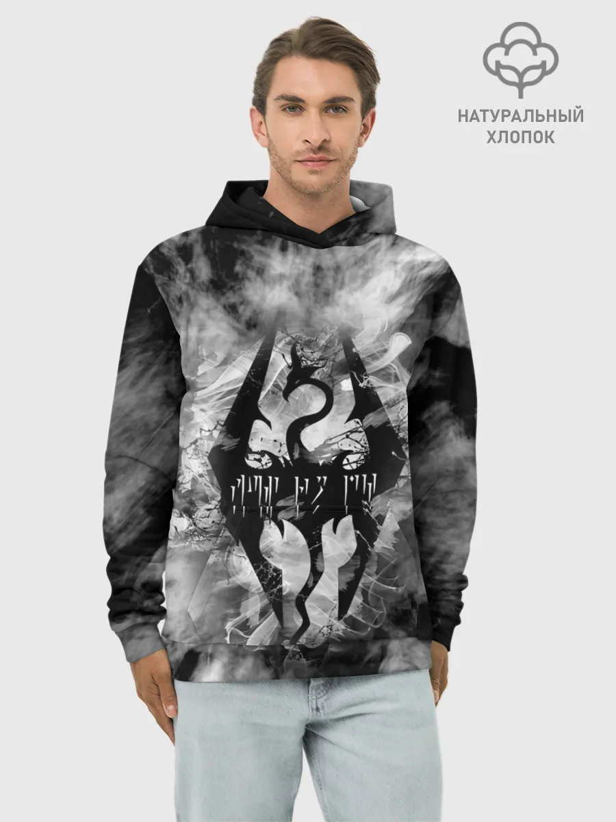 Худи мужской база хлопок / THE ELDER SCROLLS | TES 5