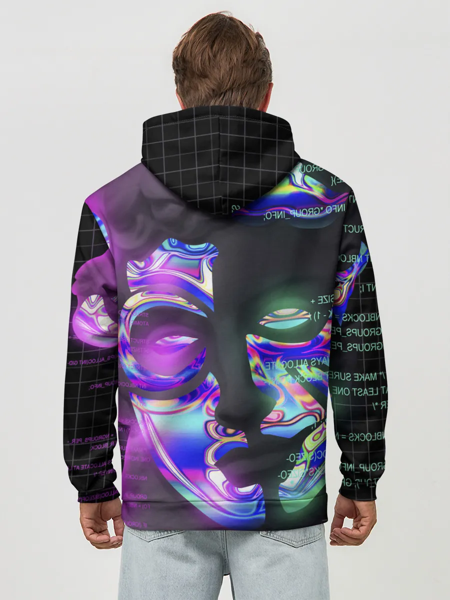 Худи мужской база хлопок / Chrome Effect