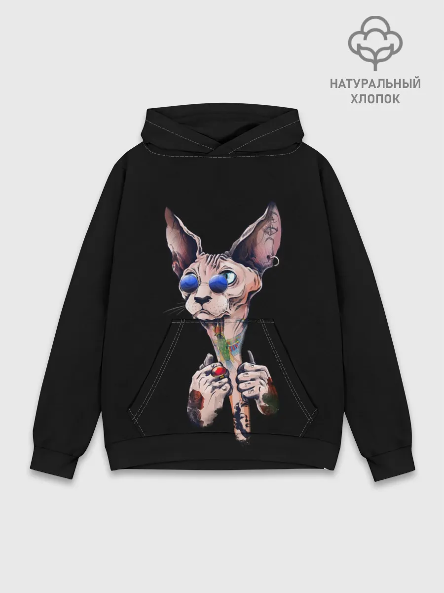 Худи мужской база хлопок / Сфинкс