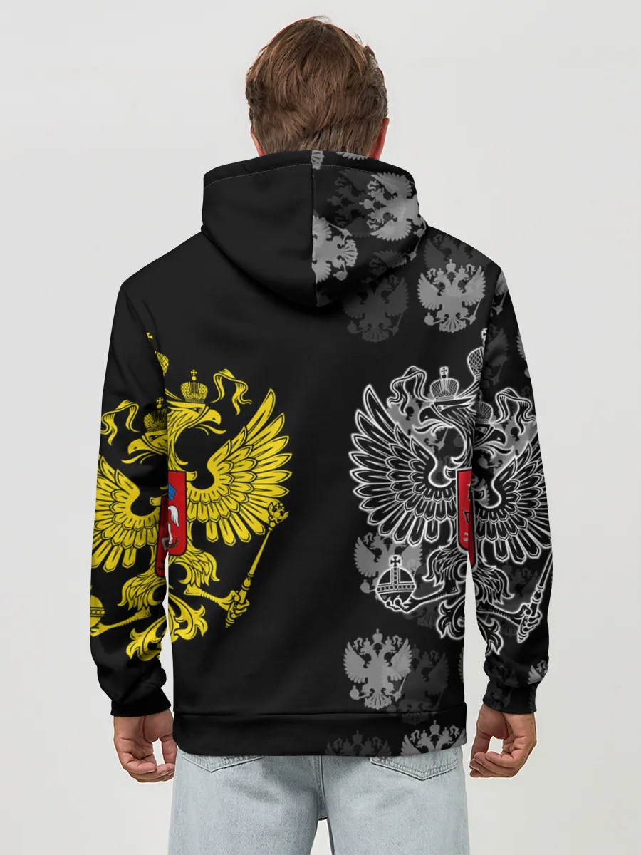 Худи мужской база хлопок / Россия