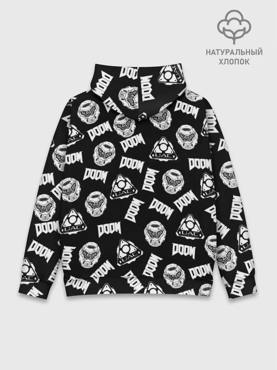 Худи мужской база хлопок / Doom Eternal