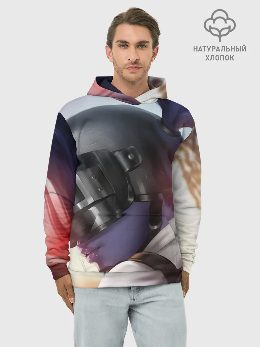 Худи мужской база хлопок / PUBG