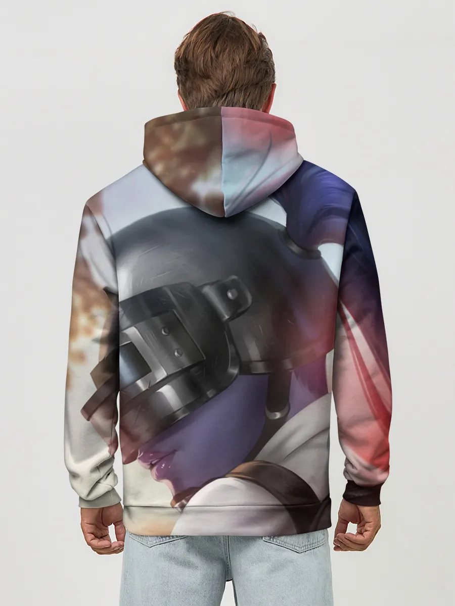 Худи мужской база хлопок / PUBG