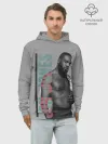 Худи мужской база хлопок / Jon Jones