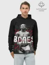 Худи мужской база хлопок / Bones Jones