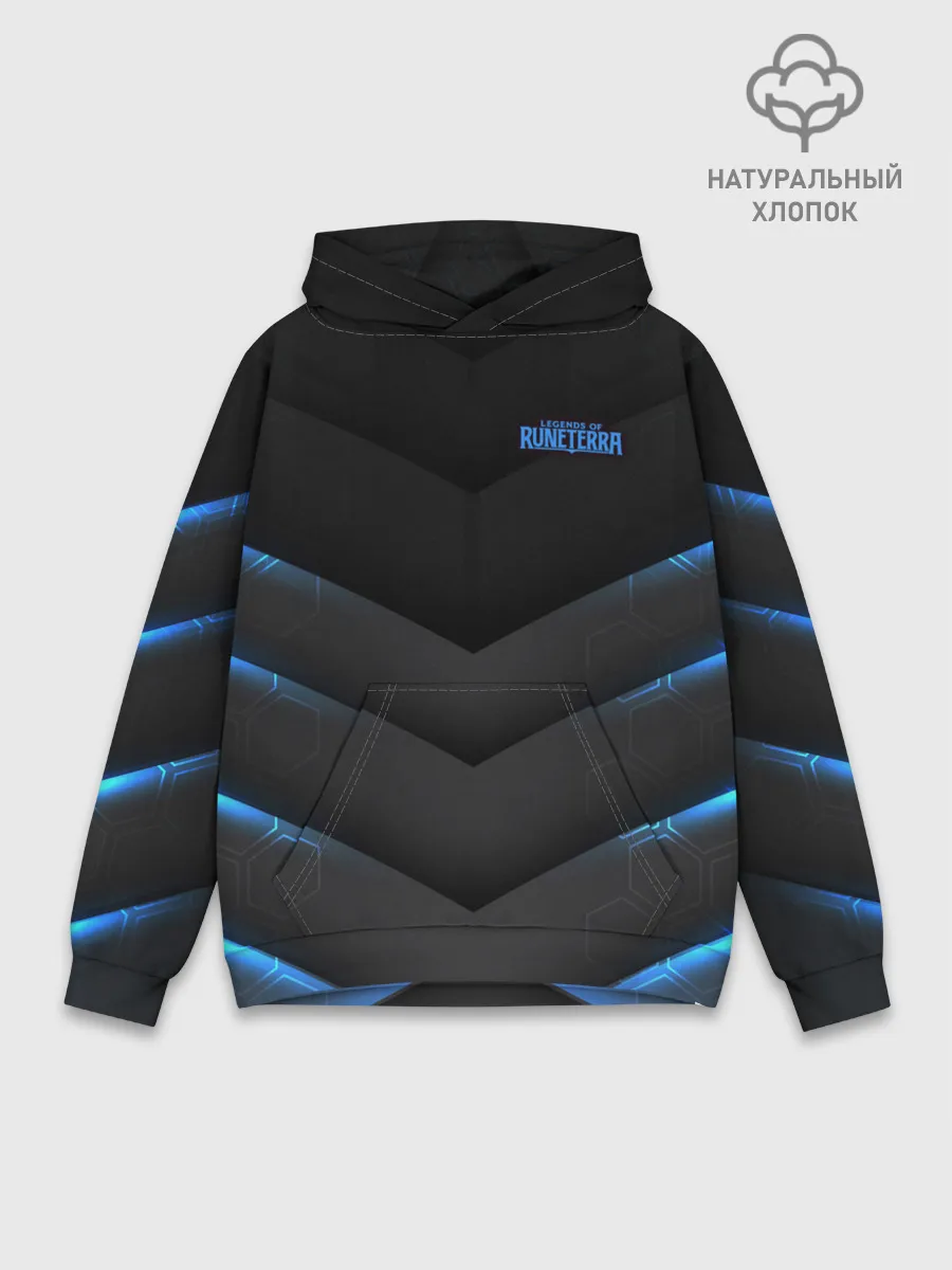 Худи мужской база хлопок / Legends of Runeterra