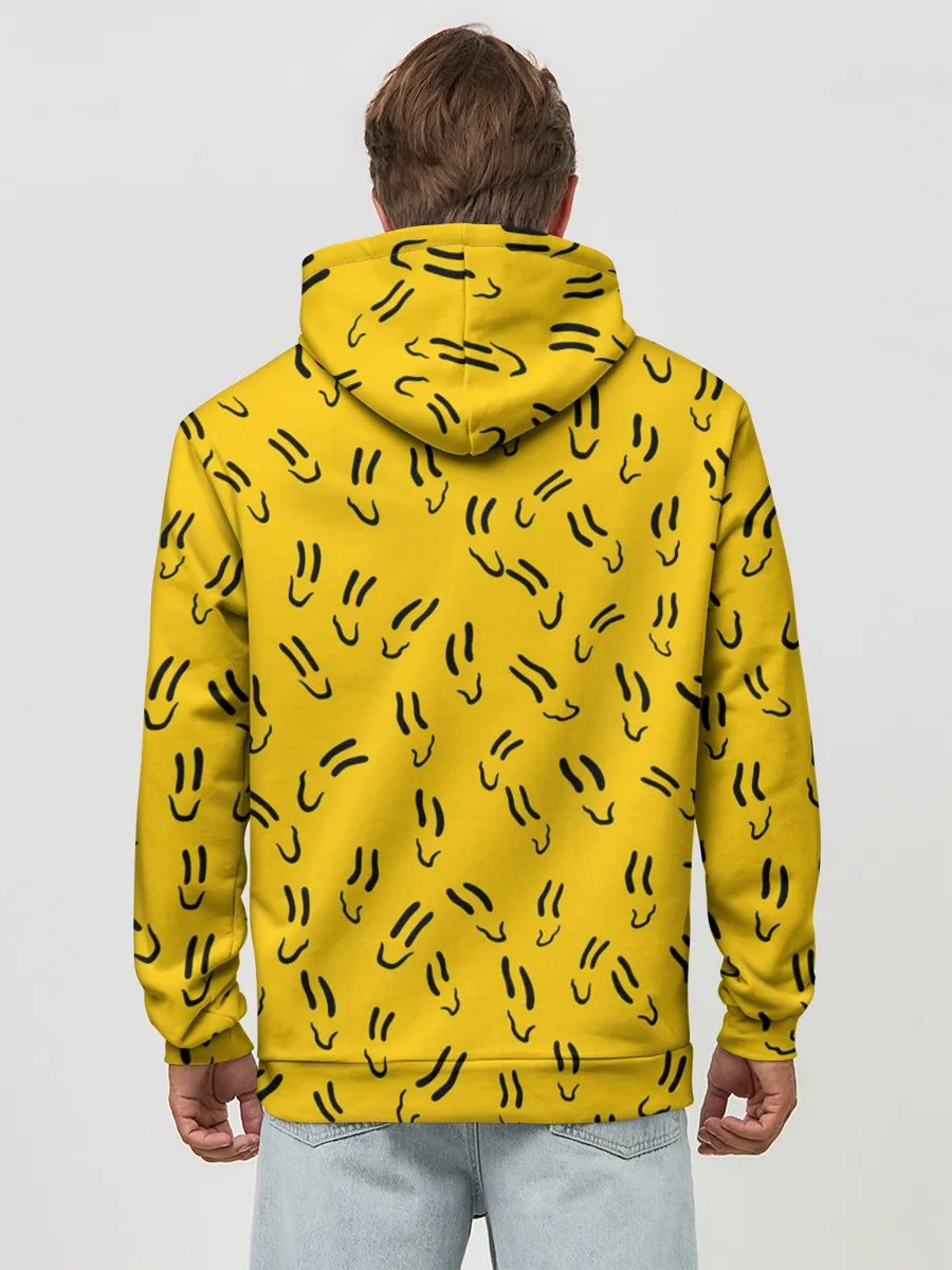 Худи мужской база хлопок / Пошлая Молли Смайлики