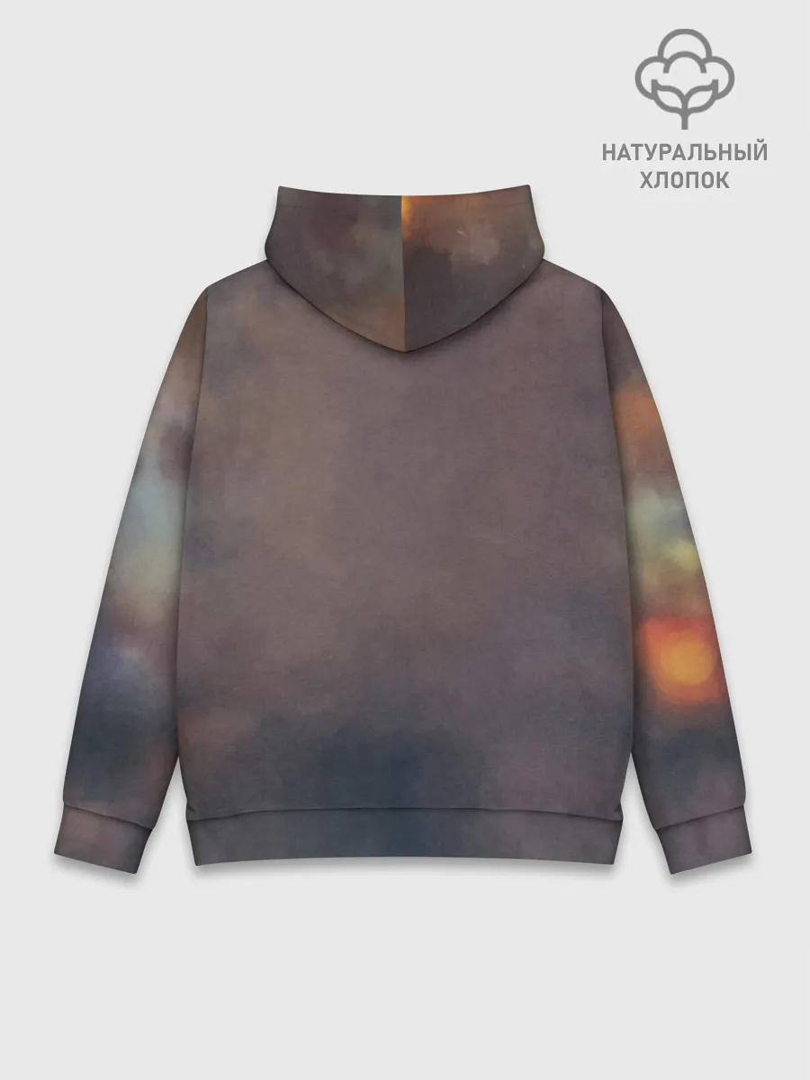 Худи мужской база хлопок / War