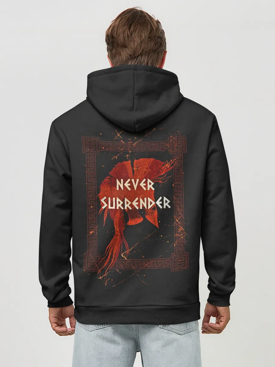 Худи мужской база хлопок / Sabaton - Sparta