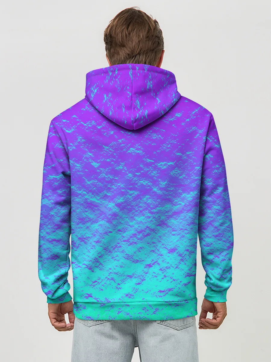 Худи мужской база хлопок / ПЕРЛАМУТР