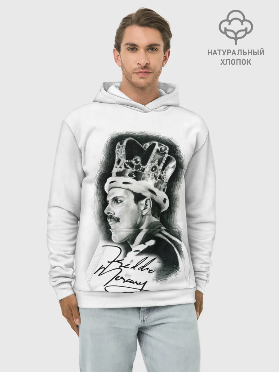 Худи мужской база хлопок / Queen