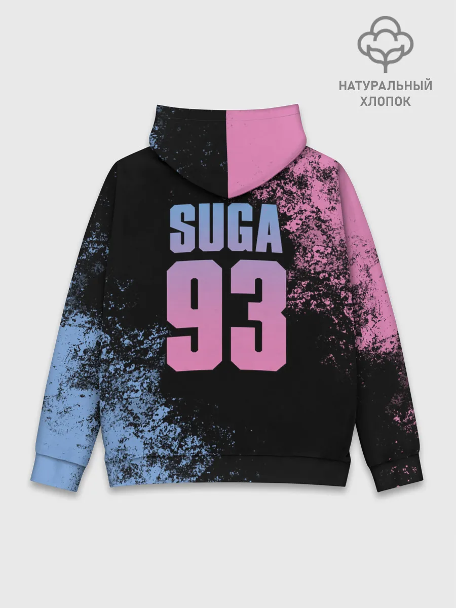 Худи мужской база хлопок / BTS SUGA