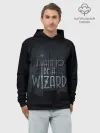 Худи мужской база хлопок / I want to be a Wizard