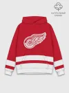 Худи мужской база хлопок / Детройт Ред Уингз