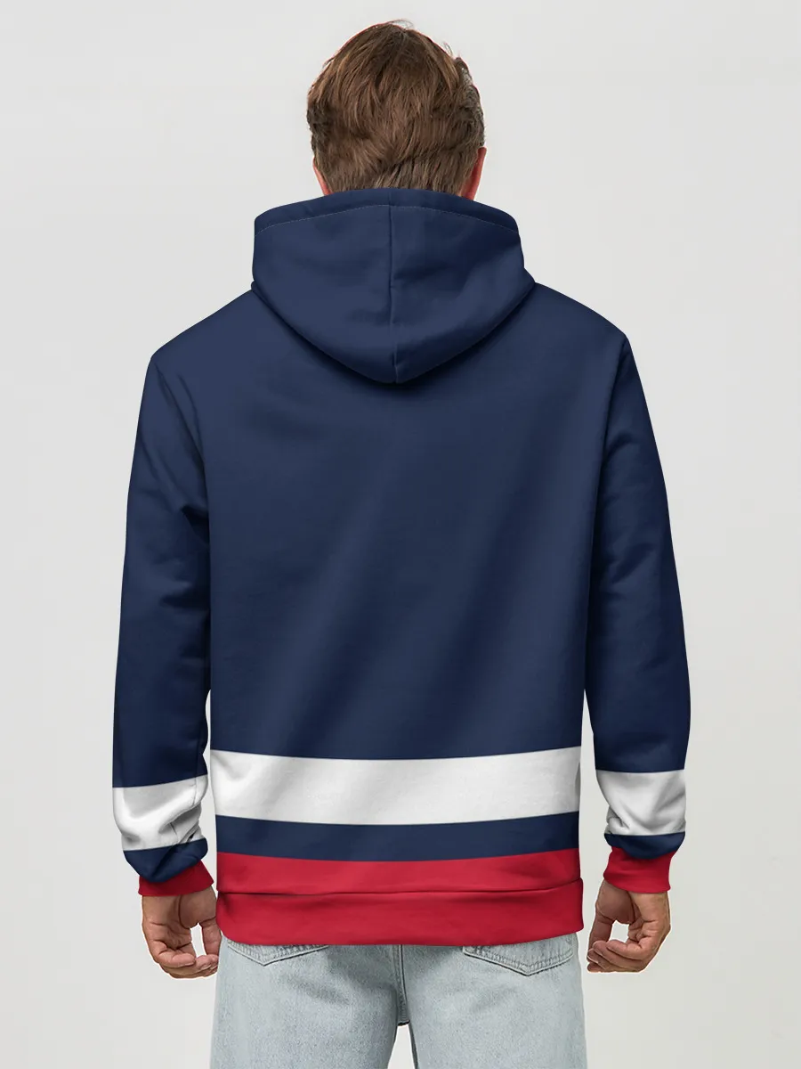 Худи мужской база хлопок / Вашингтон Кэпиталз