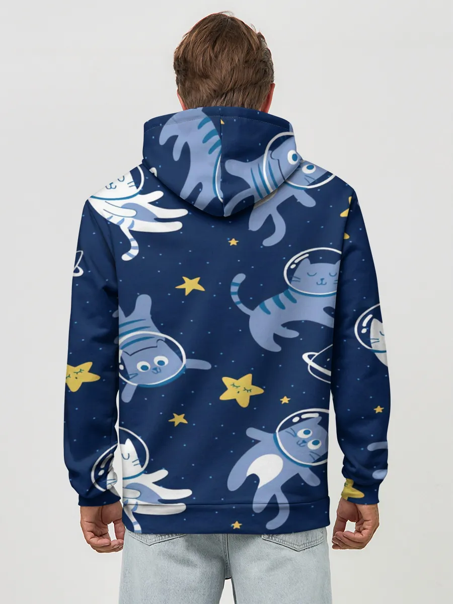 Худи мужской база хлопок / КОСМОКОТ