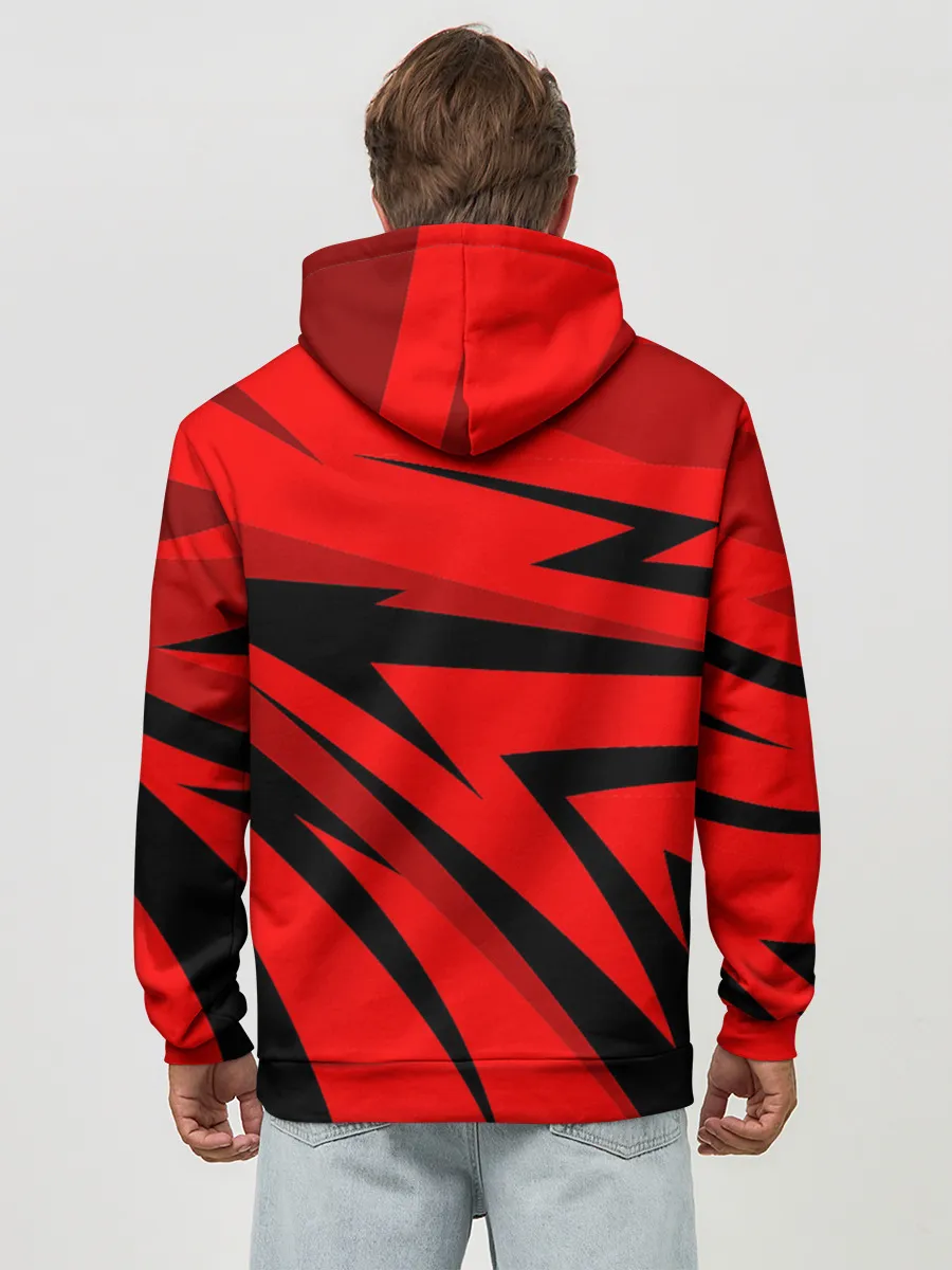 Худи мужской база хлопок / Swift red pointer