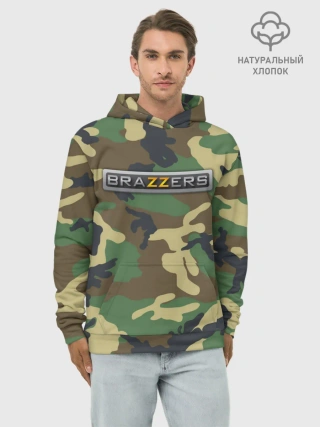 Худи мужской база хлопок / Brazzers