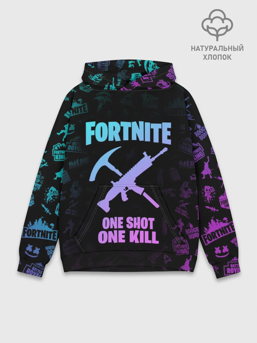 Худи мужской база хлопок / FORTNITE