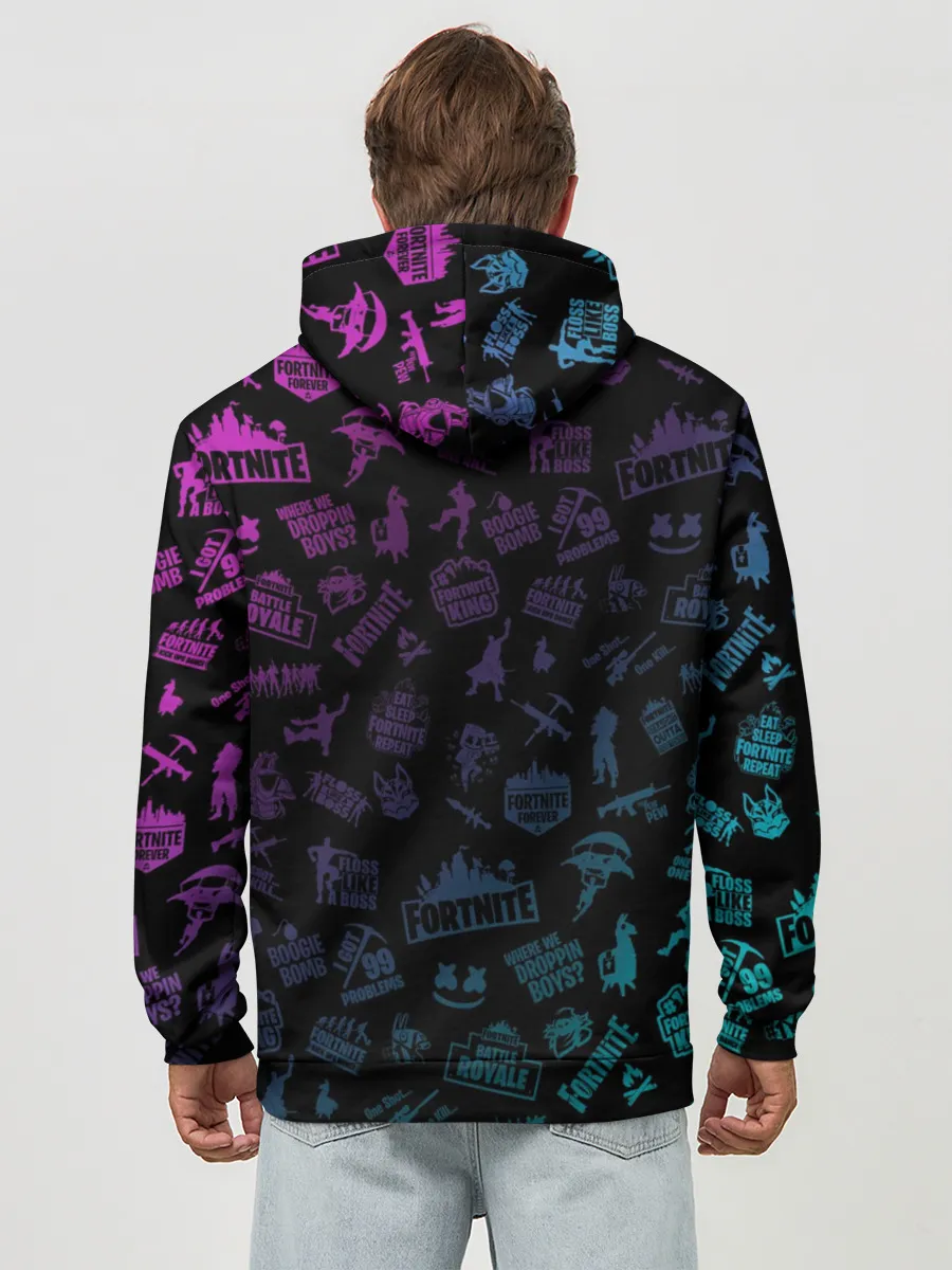 Худи мужской база хлопок / FORTNITE