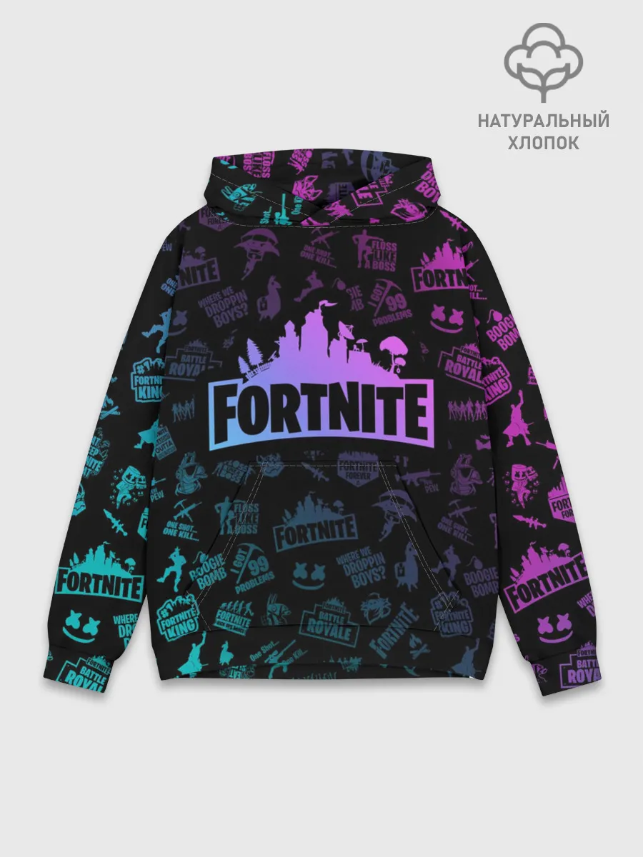 Худи мужской база хлопок / FORTNITE