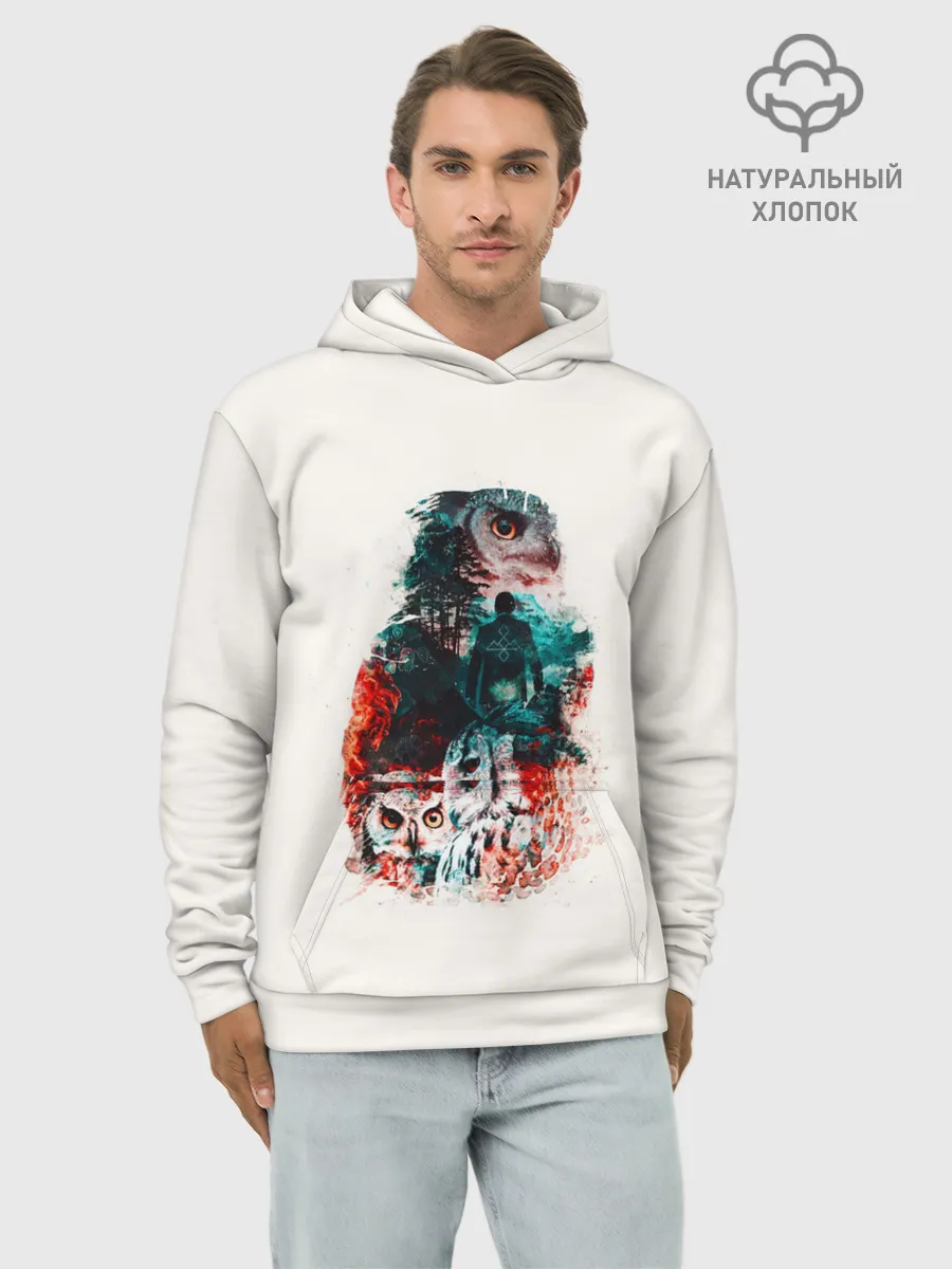 Худи мужской база хлопок / Twin Peaks