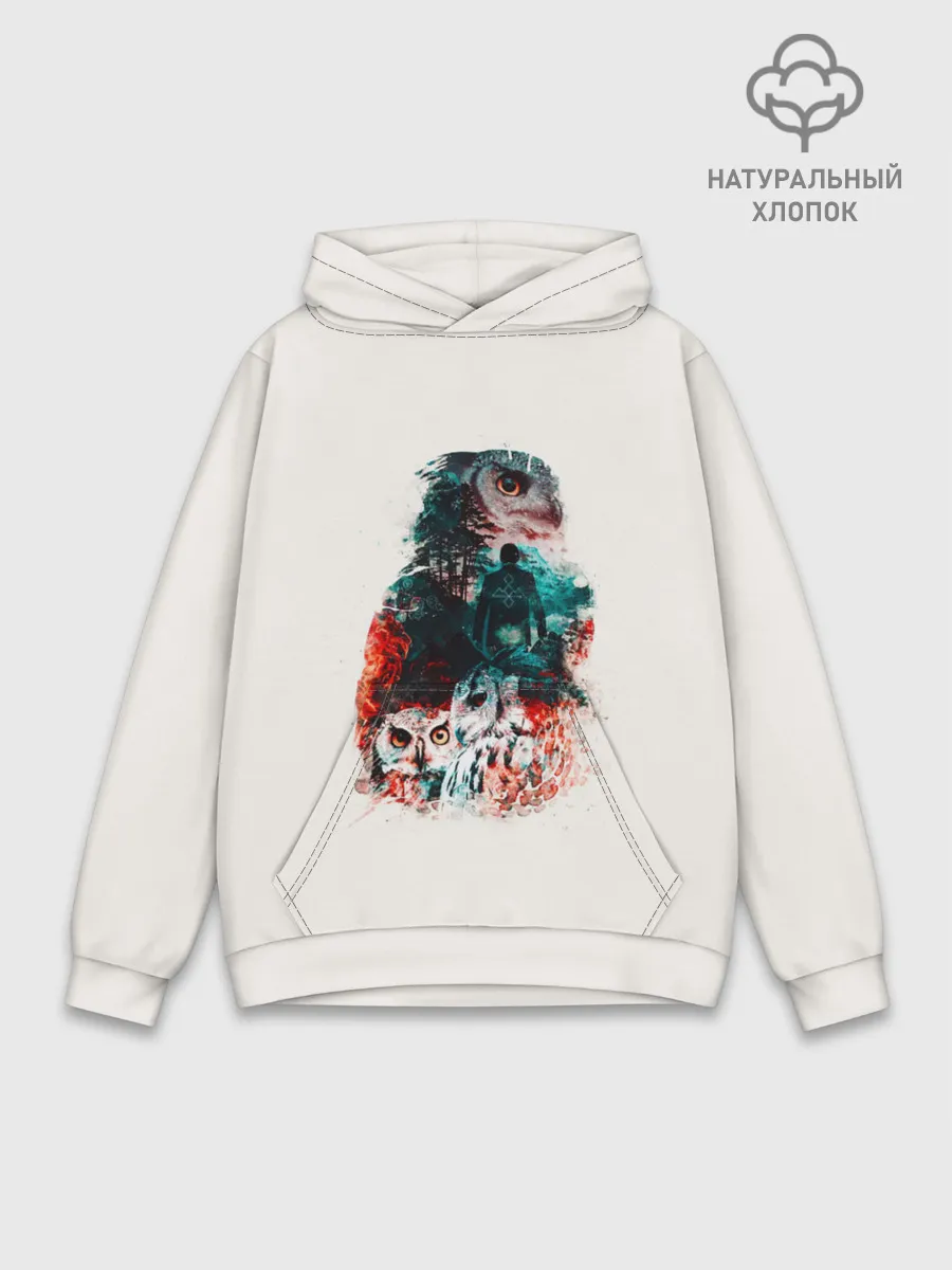 Худи мужской база хлопок / Twin Peaks