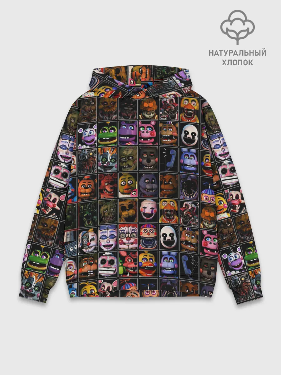 Худи мужской база хлопок / Five Nights At Freddys