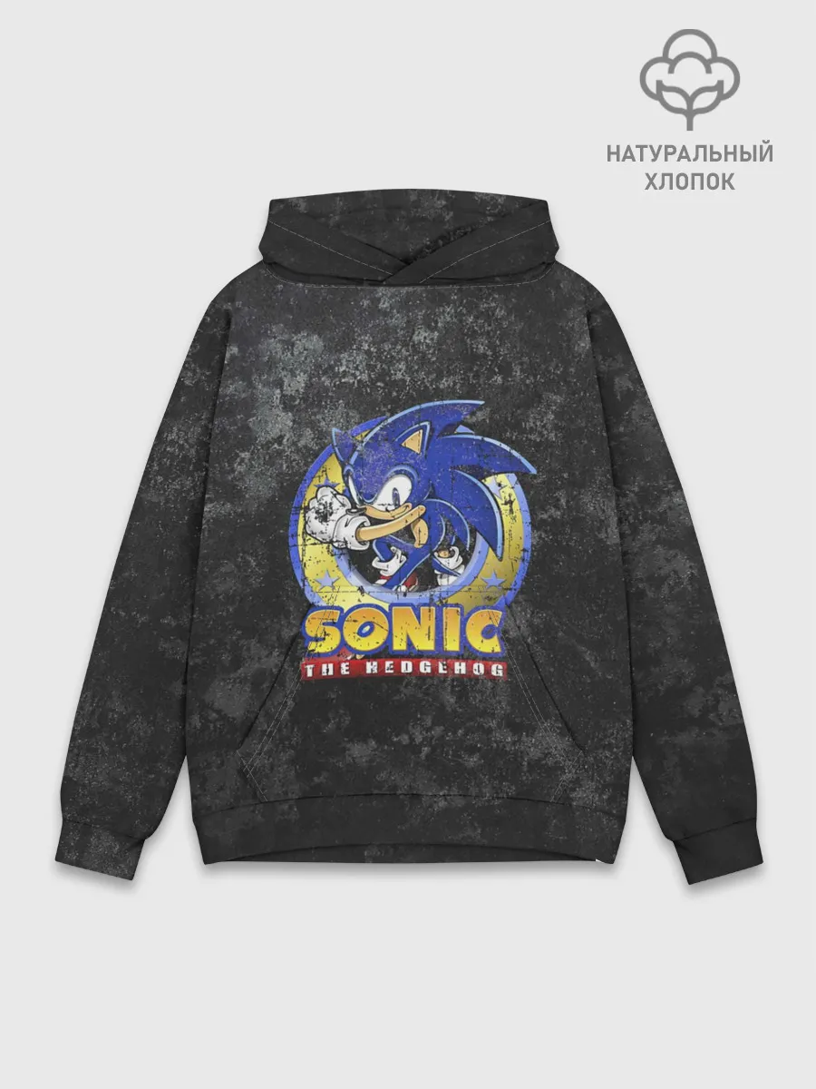 Худи мужской база хлопок / СОНИК