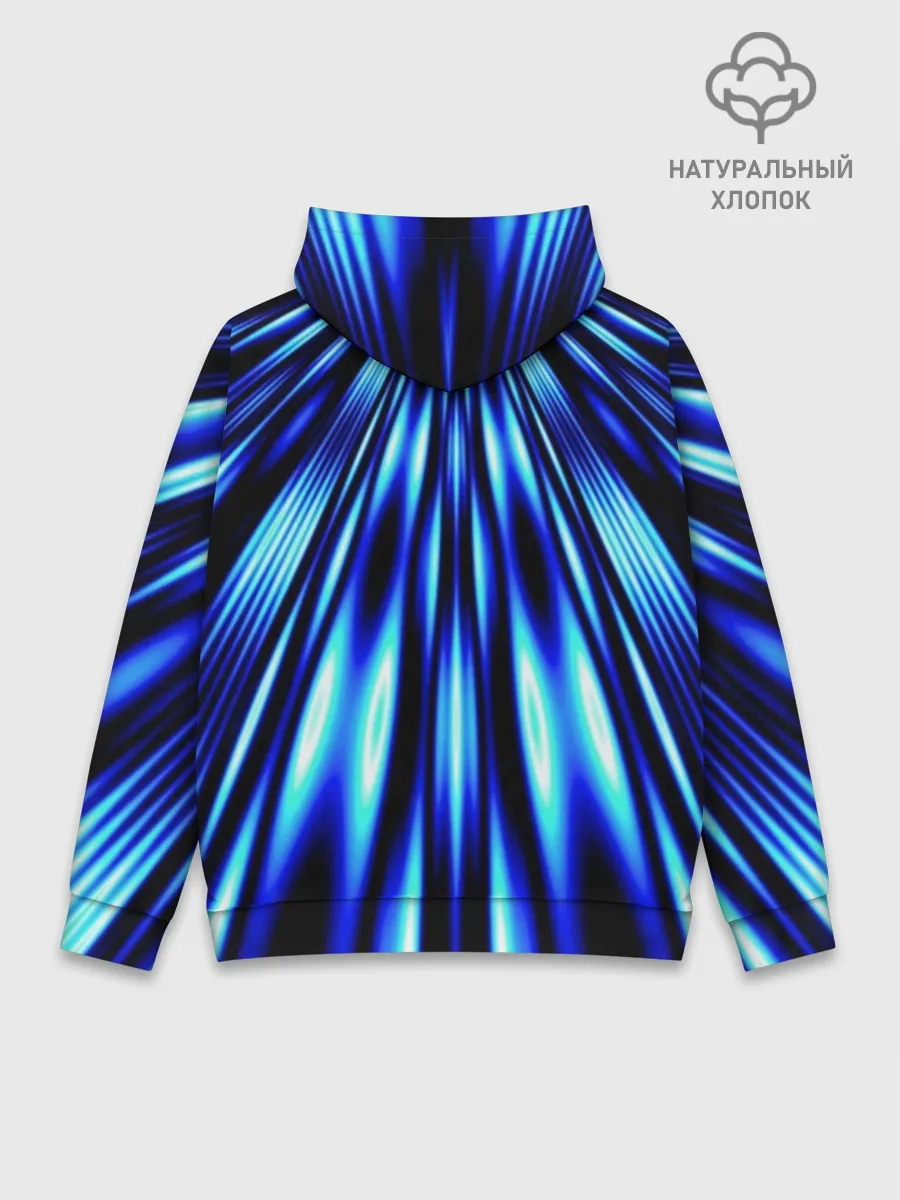 Худи мужской база хлопок / Световые Лучи
