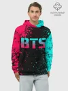 Худи мужской база хлопок / BTS