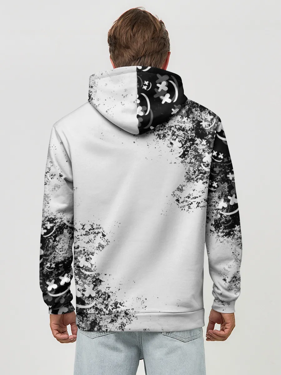 Худи мужской база хлопок / Marshmello