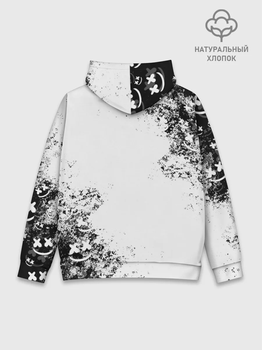 Худи мужской база хлопок / Fortnite & Marshmello