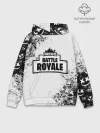 Худи мужской база хлопок / Fortnite & Marshmello