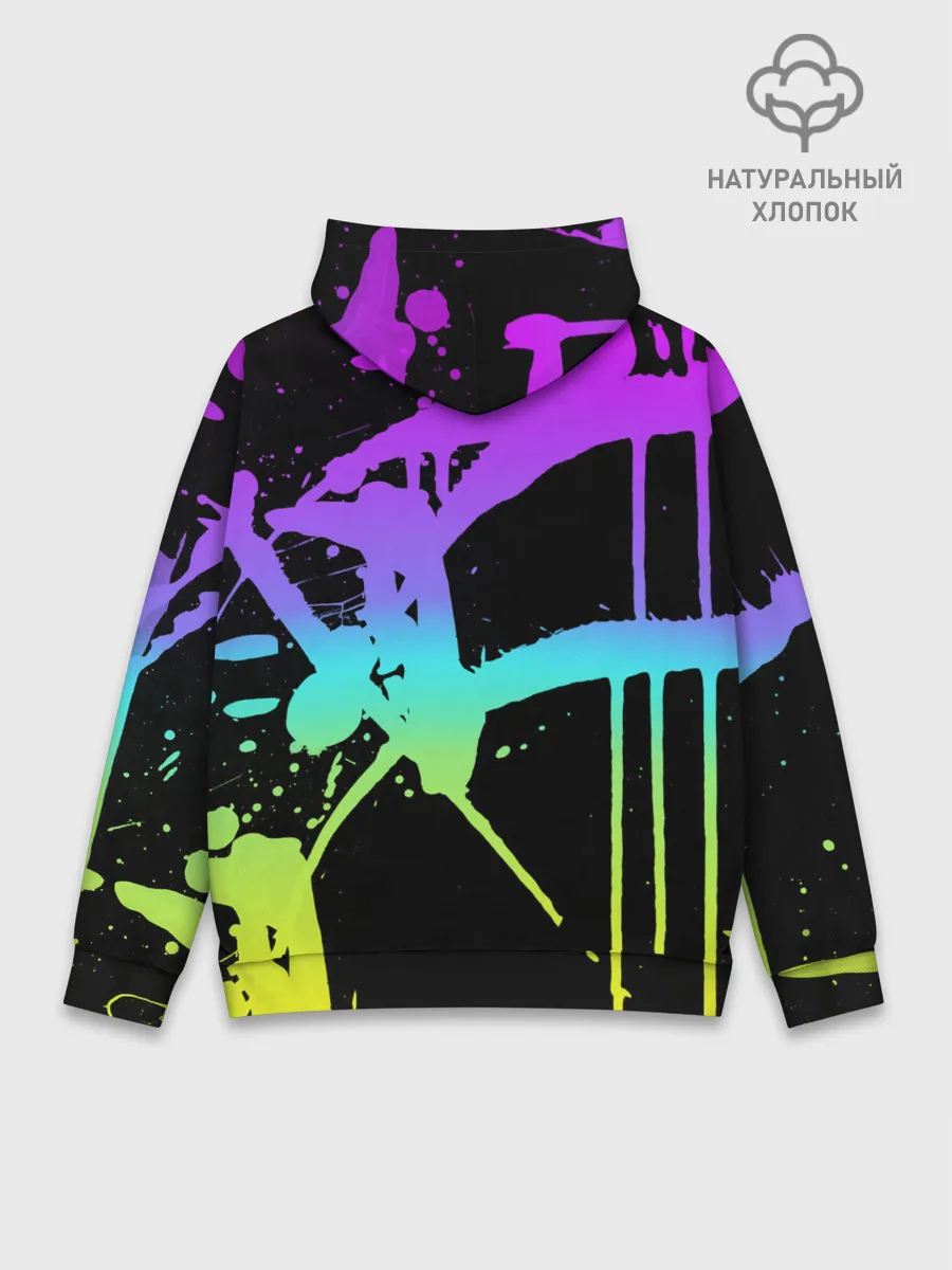 Худи мужской база хлопок / JoJo Bizarre Adventure