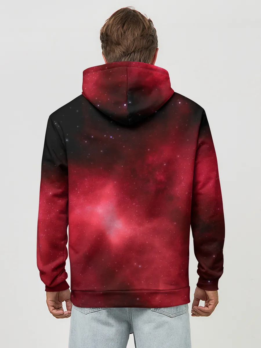 Худи мужской база хлопок / Космос
