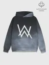Худи мужской база хлопок / Alan Walker