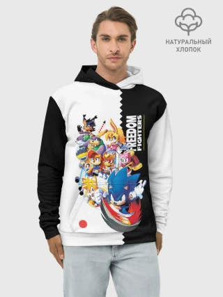 Худи мужской база хлопок / СОНИК