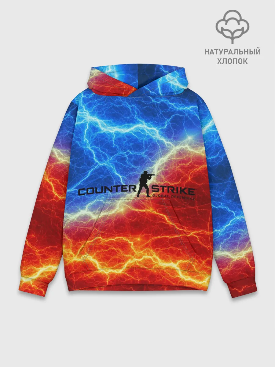 Худи мужской база хлопок / CSGO