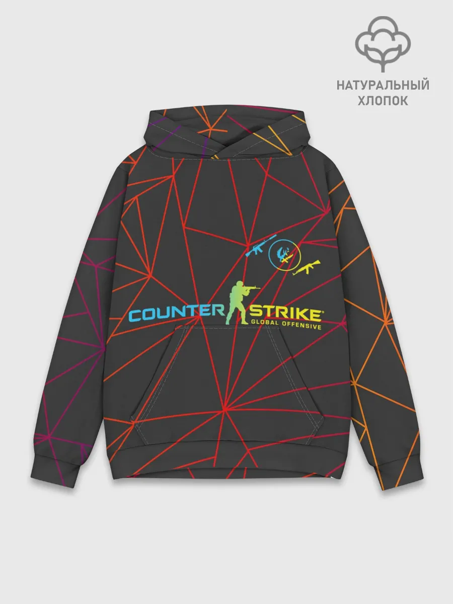 Худи мужской база хлопок / CSGO