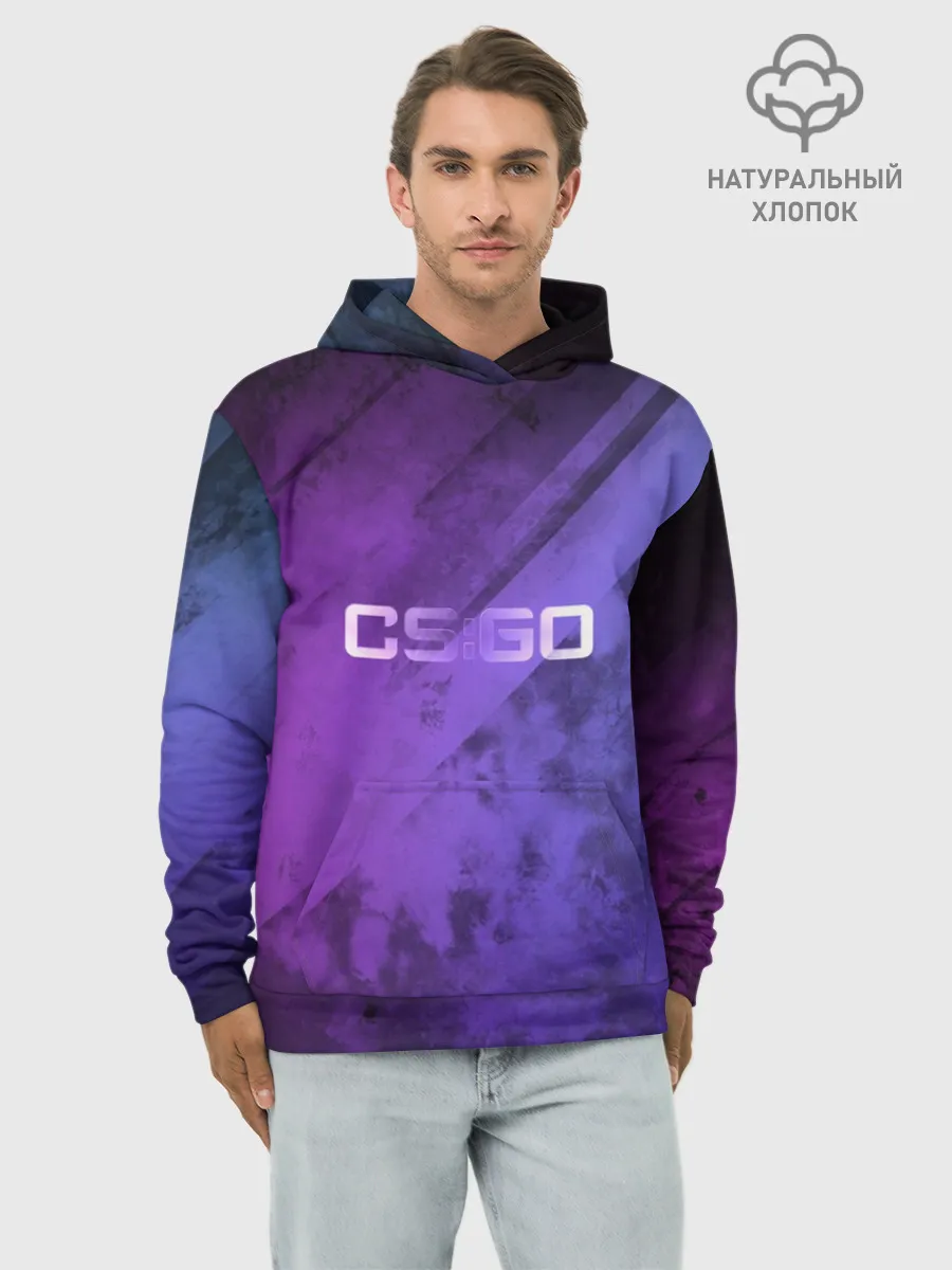 Худи мужской база хлопок / CSGO