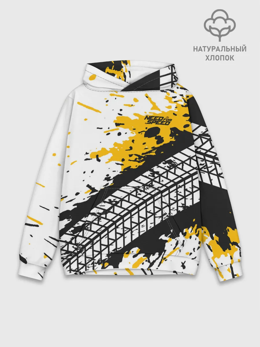 Худи мужской база хлопок / Need for Speed