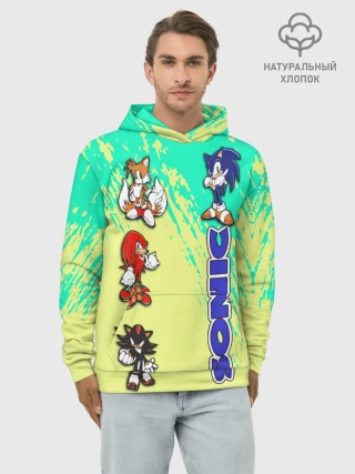 Худи мужской база хлопок / sonik