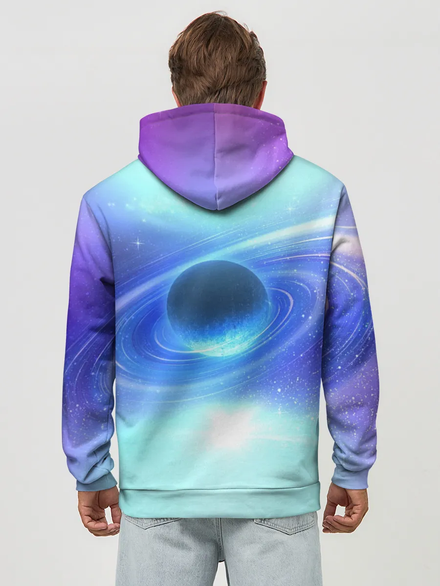 Худи мужской база хлопок / Соник