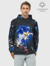 Худи мужской база хлопок / SONIC