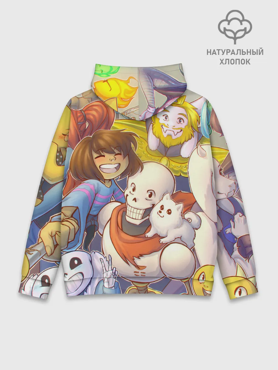 Худи мужской база хлопок / UNDERTALE